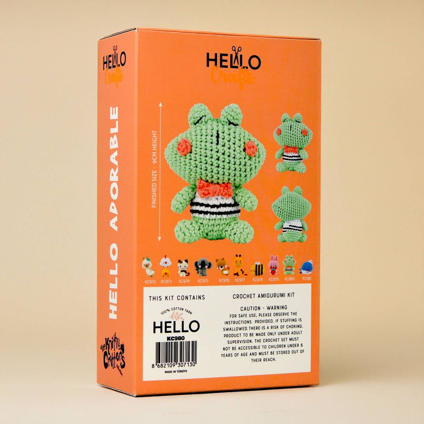 Knitty Critters Hello Adorable 2 - Francis The Frog