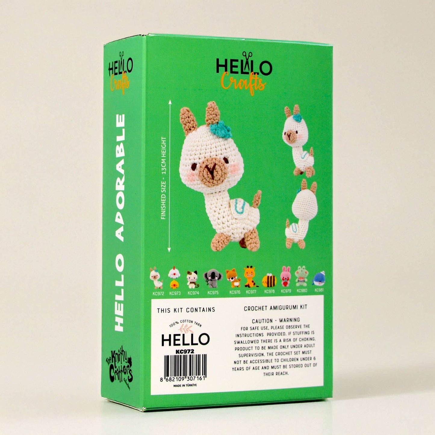 Knitty Critters Hello Adorable 2 - Lucy The Llama