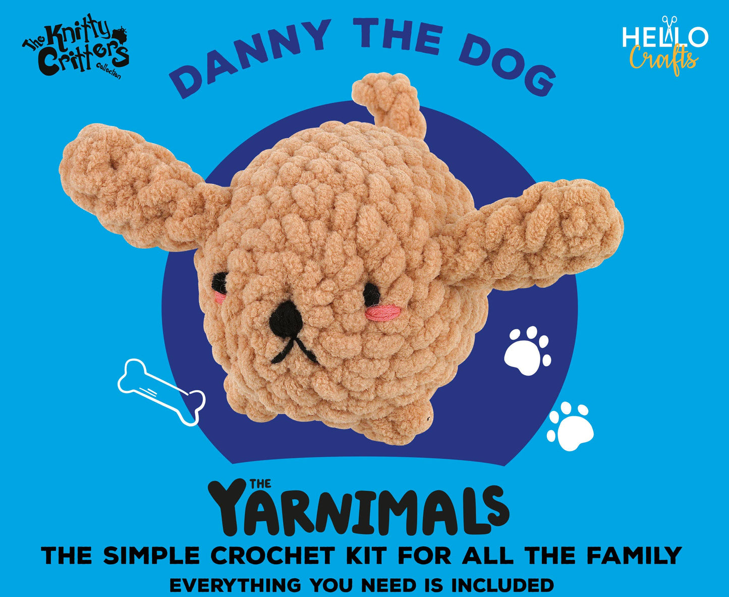 Knitty Critters Yarnimals - Danny The Dog