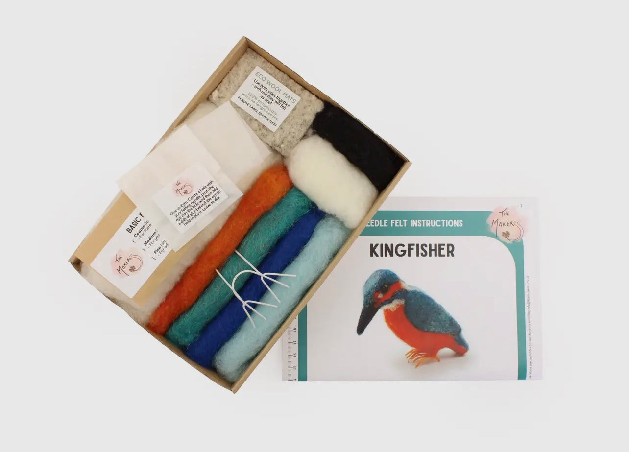 Kingfisher Needle Felt Kit