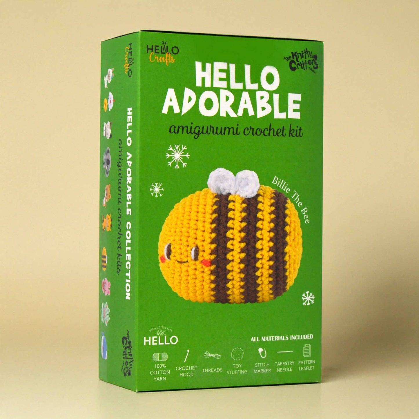 Knitty Critters Hello Adorable 2 - Billie The Bee
