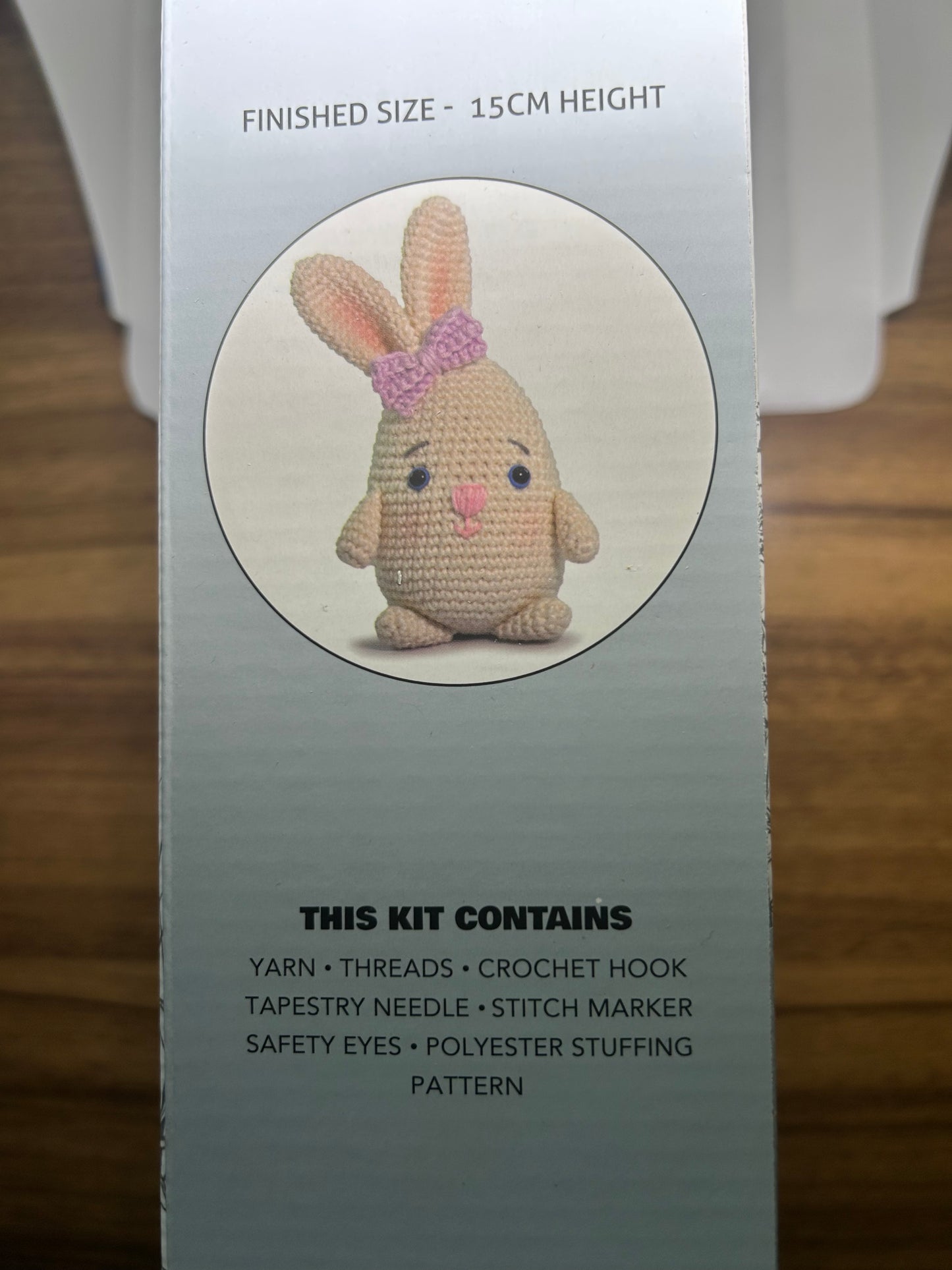 Knitty Critters - Farmyard crochet kit - Bunny