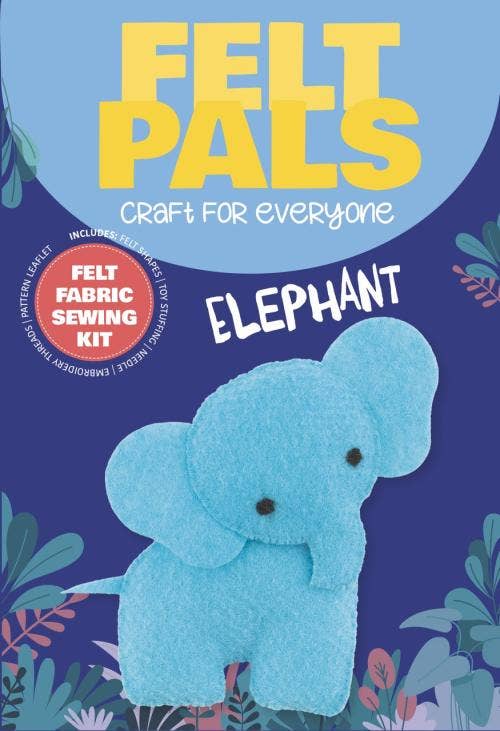 Felt Sewing Kits Felt Pals - Elephant