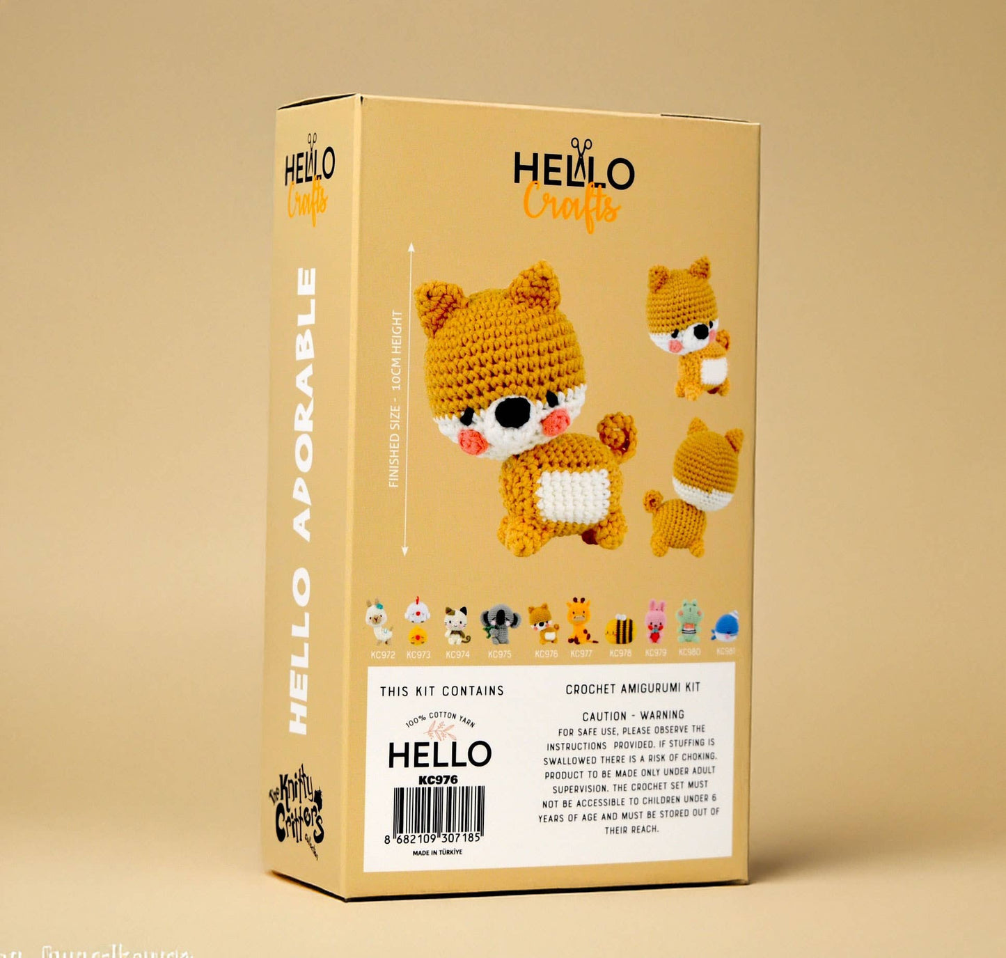Knitty Critters Hello Adorable 2 - Pepper The Puppy
