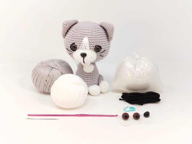 Knitty Critters - Pets - Cleo Persian Cat