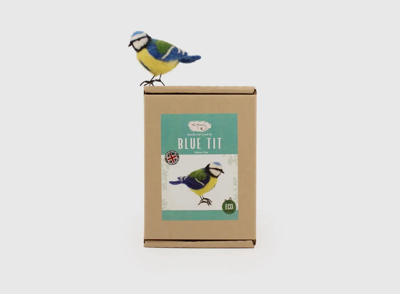 Blue Tit Needle Felt Kit