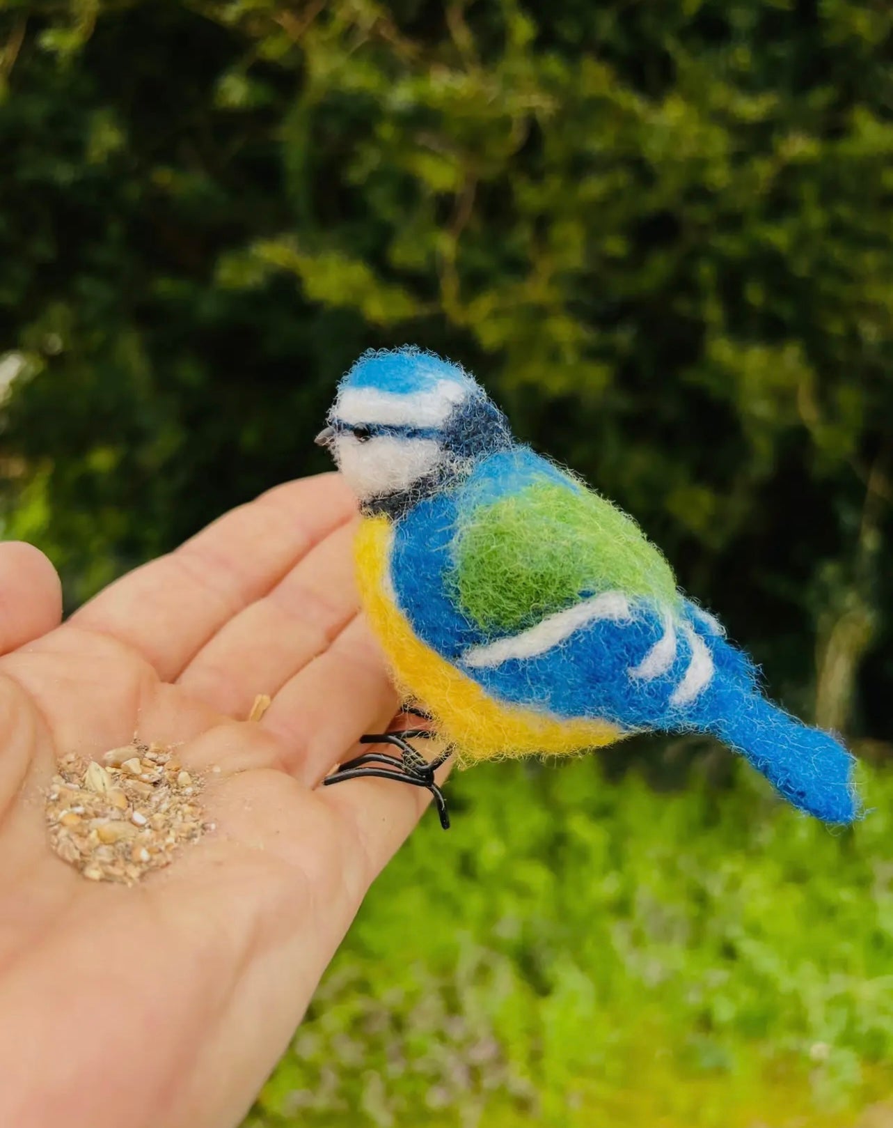 Blue Tit Needle Felt Kit