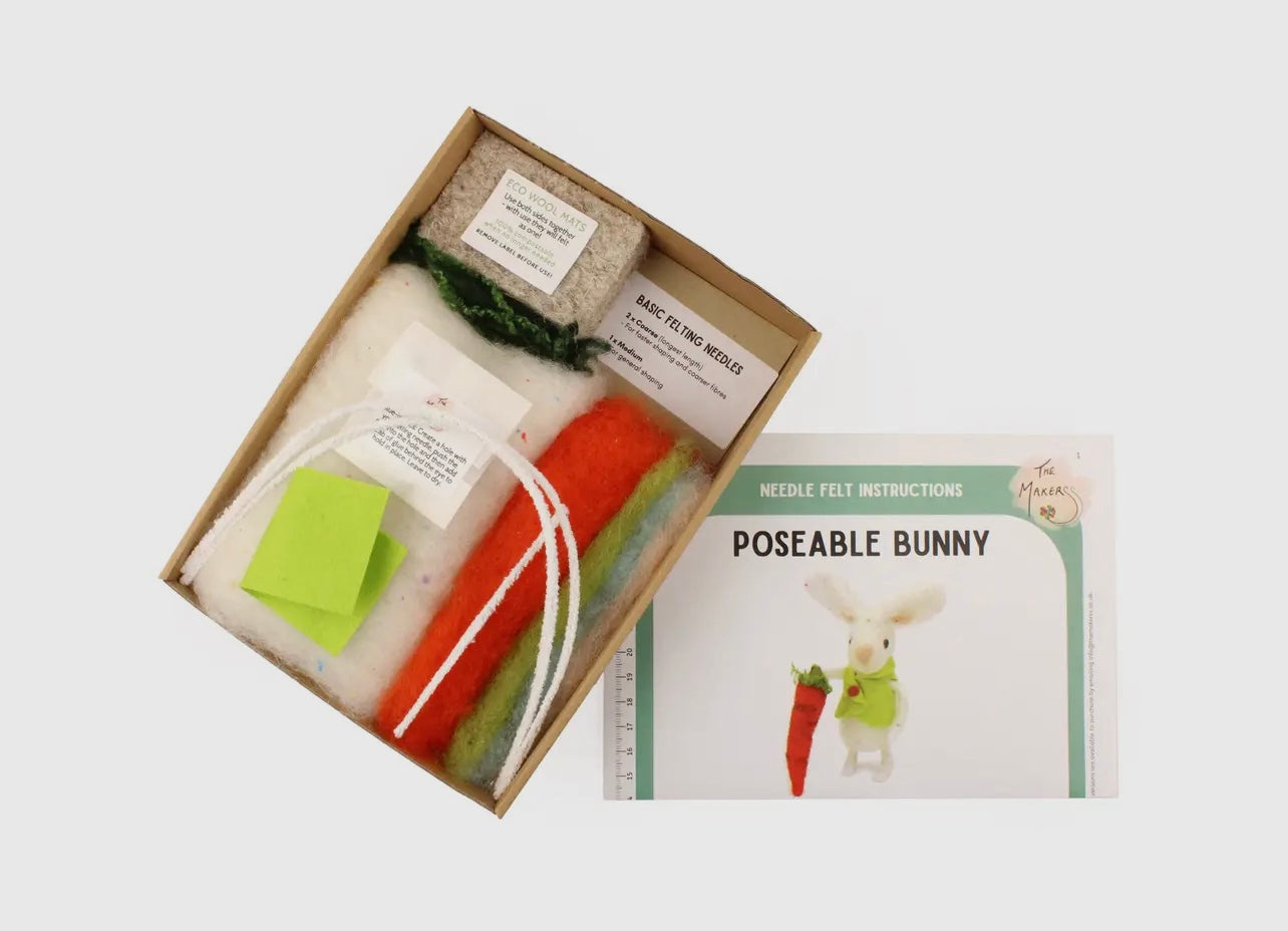 Bunny Rabbit Needle Felt Kit