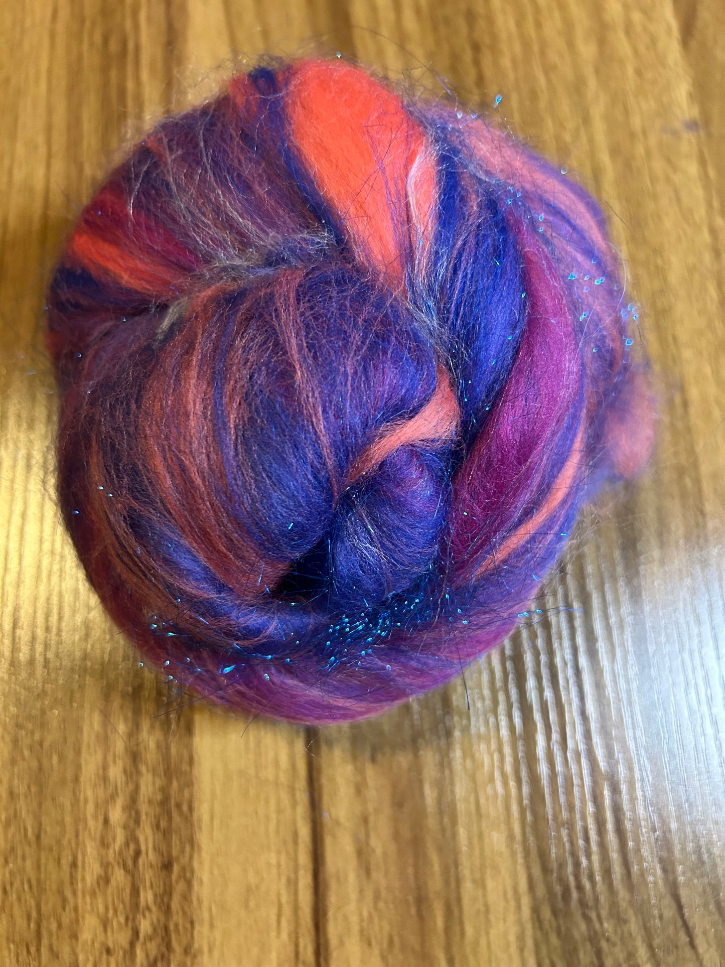 Cosmic Skies 100g Fibre Batt