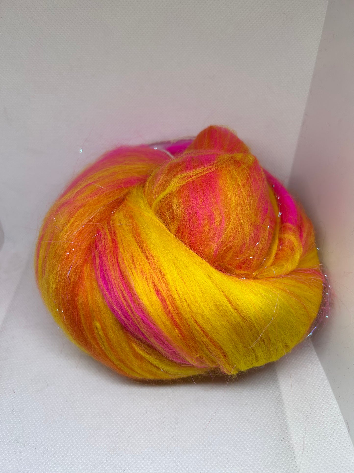 100g Merino Fibre Batt Summer Crush