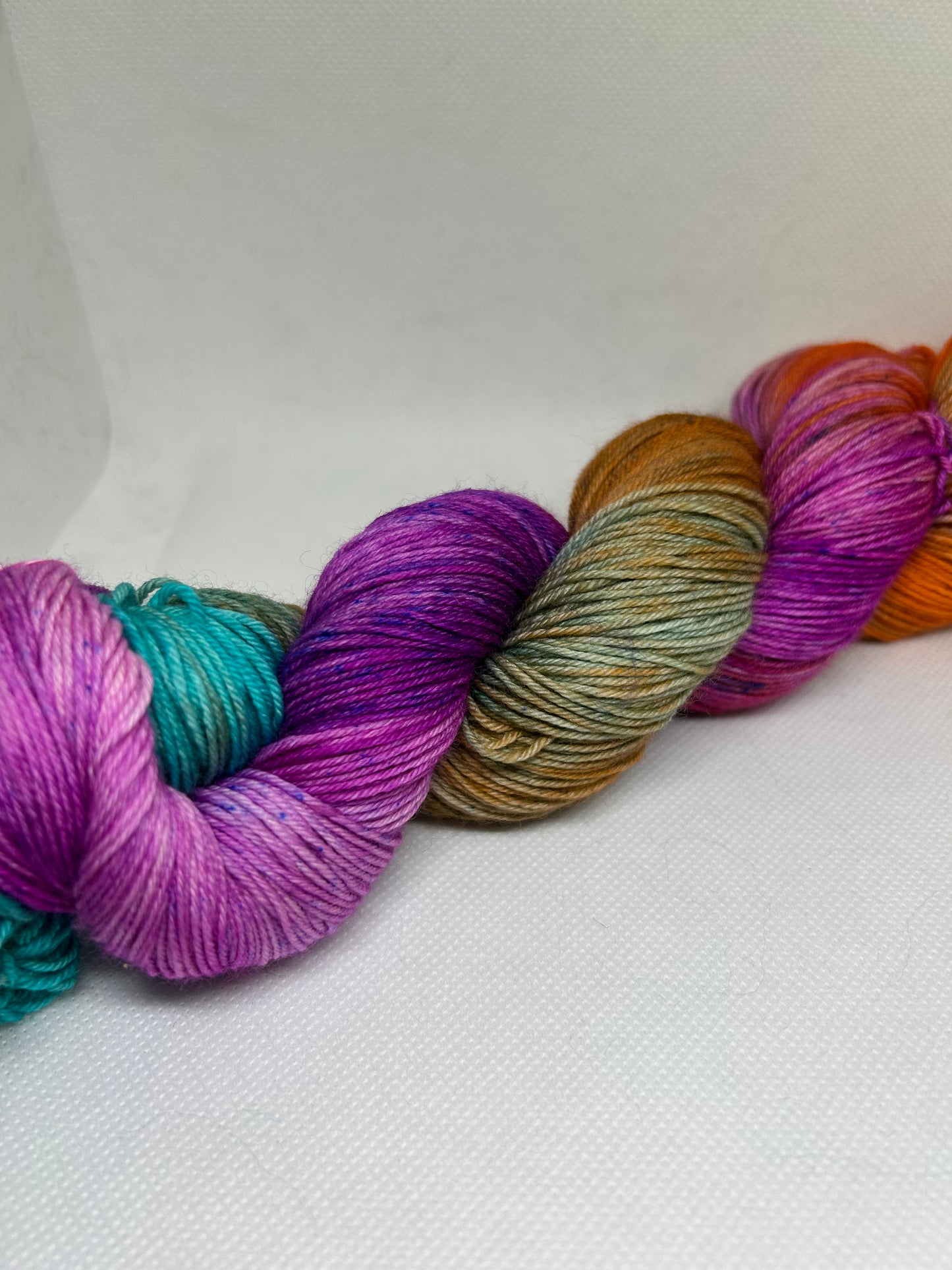 100g Peacock Sock Yarn