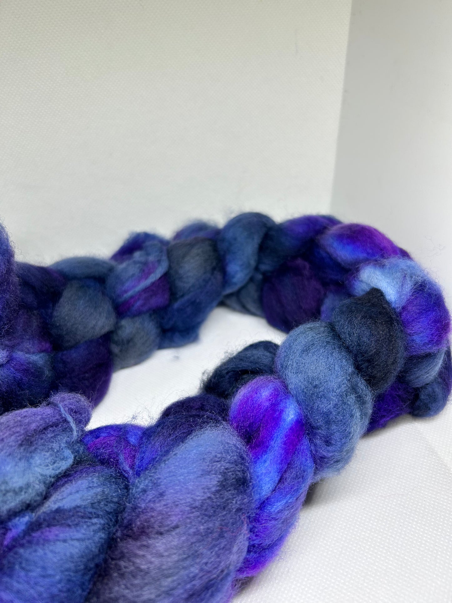 100g Midnight Galaxy Handyed Roving