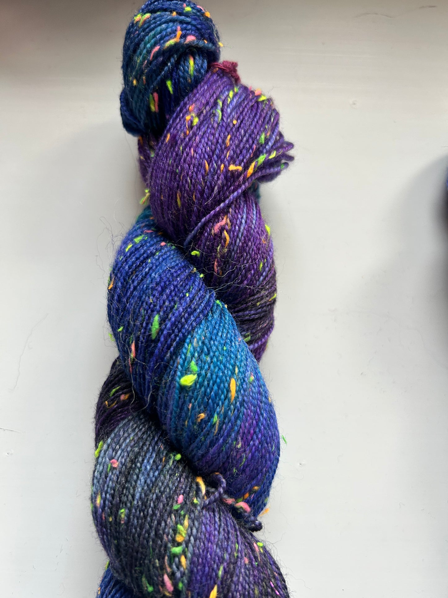 100g Dark Knight Hand dyed Yarn