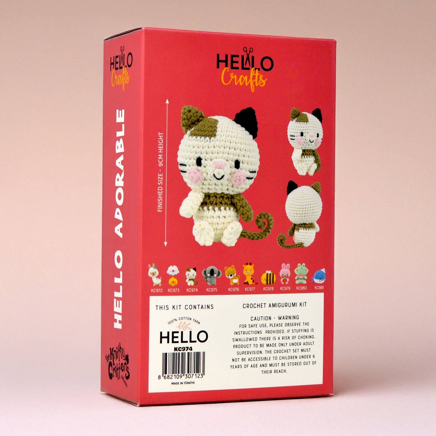 Knitty Critters Hello Adorable 2 - Charlie The Cat