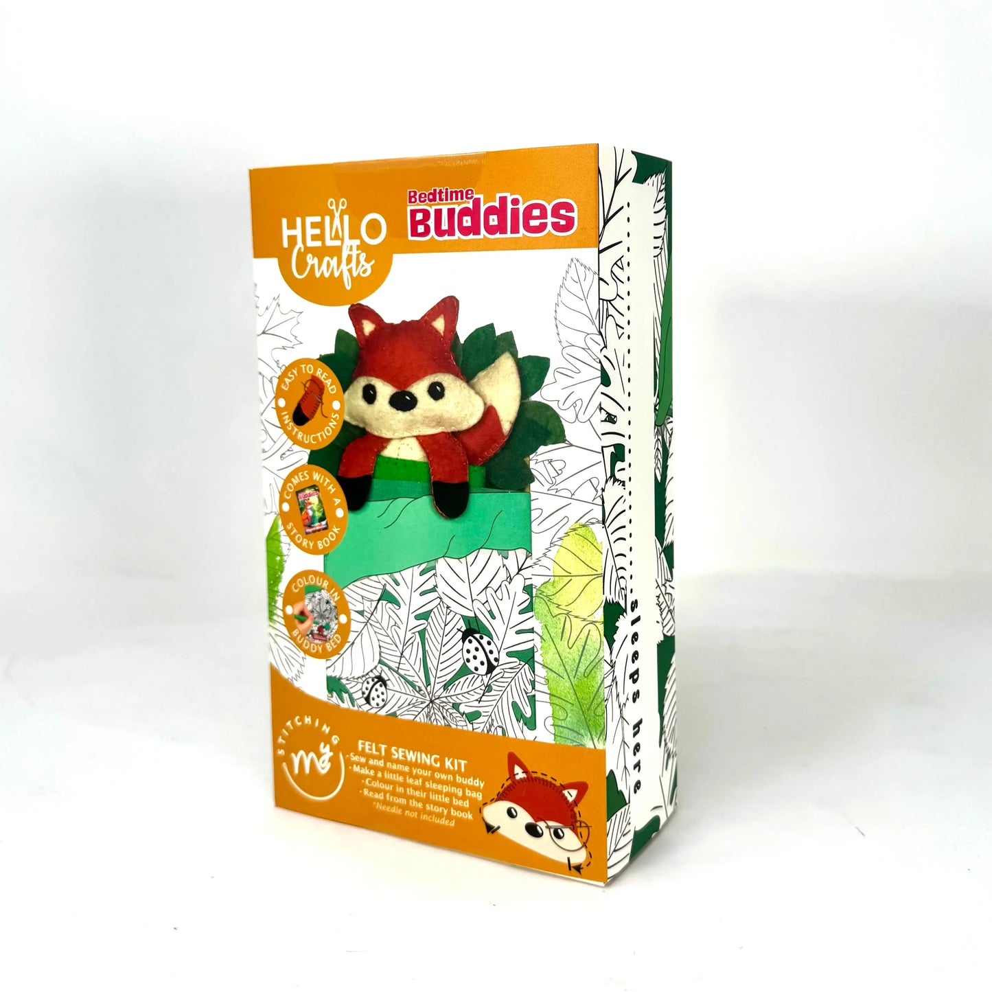 Felt Sewing Kits Bedtime Buddies - Felix the Fox