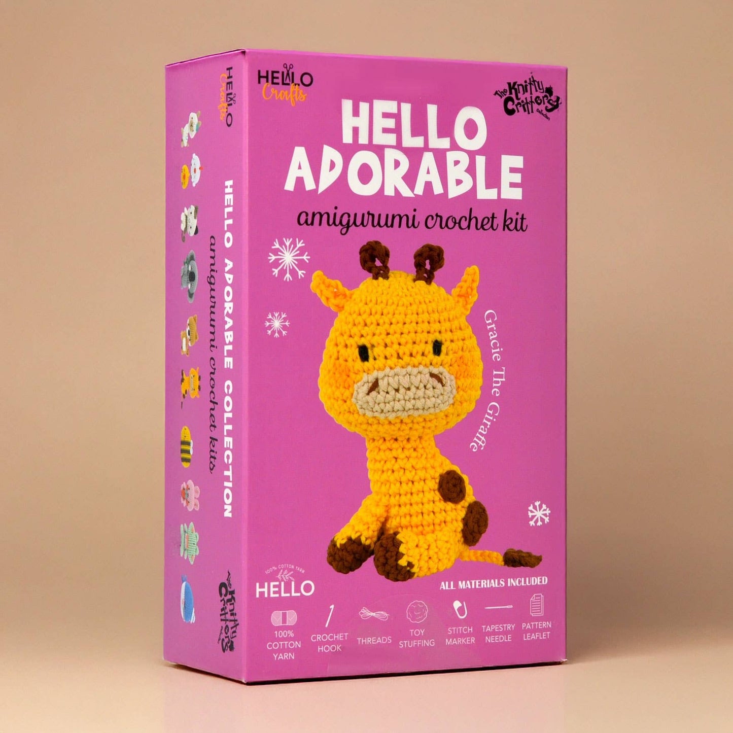 Knitty Critters Hello Adorable 2 - Gracie The Giraffe