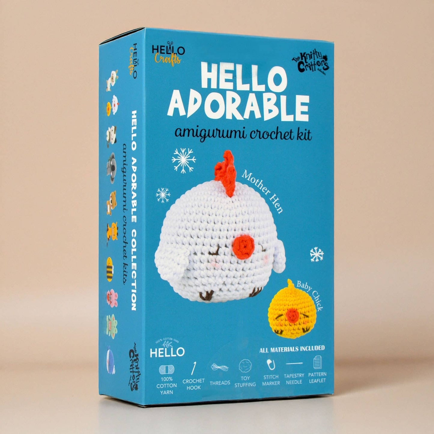 Knitty Critters Hello Adorable 2 - Mother Hen & Baby Chick