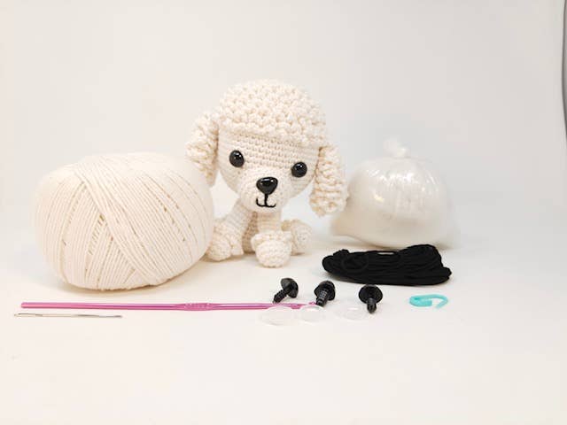 Knitty Critters - Pets - Barney Poodle