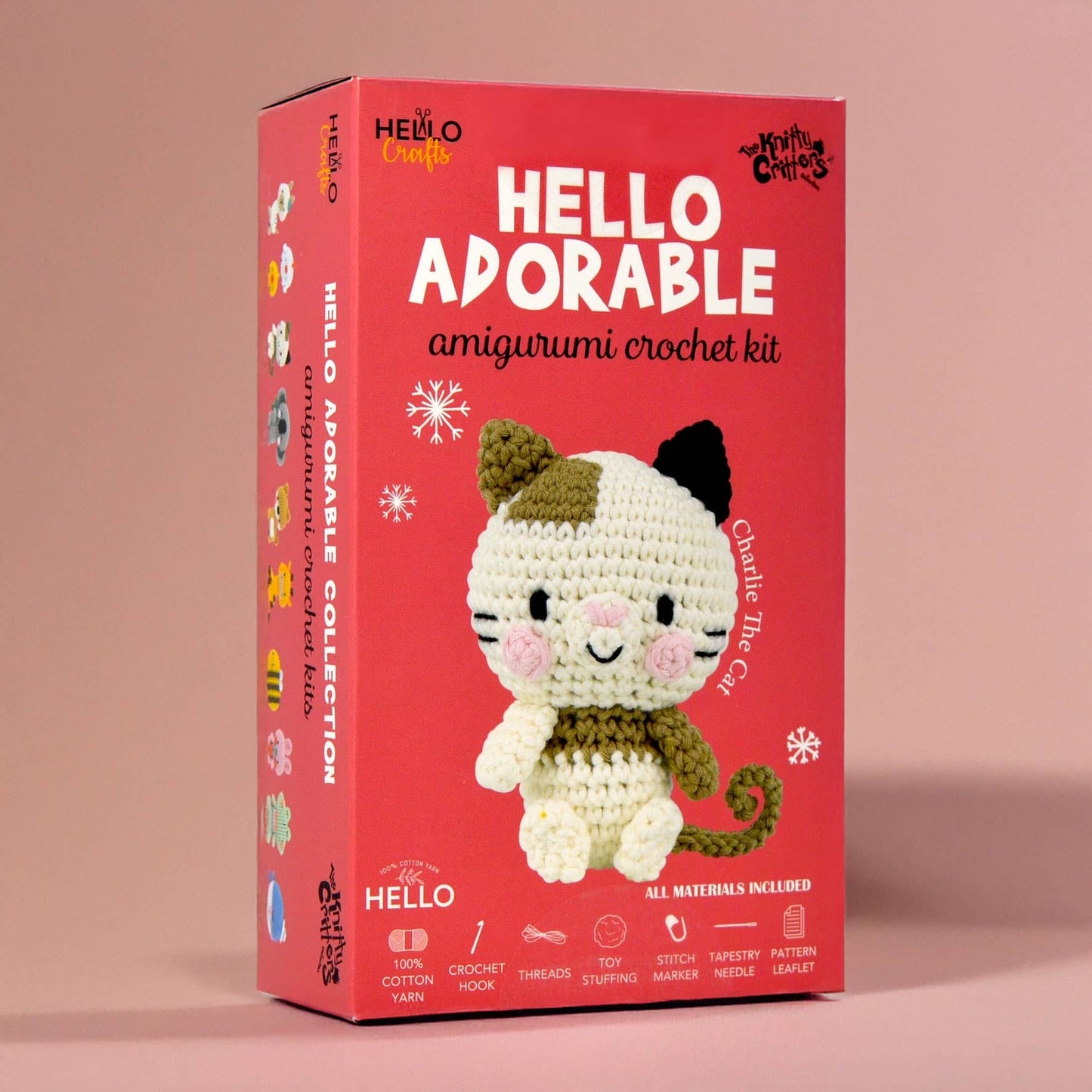 Knitty Critters Hello Adorable 2 - Charlie The Cat