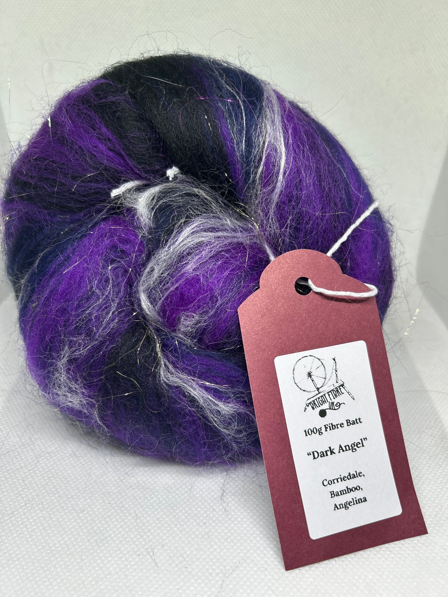 Dark Angel 100g Fibre Batt