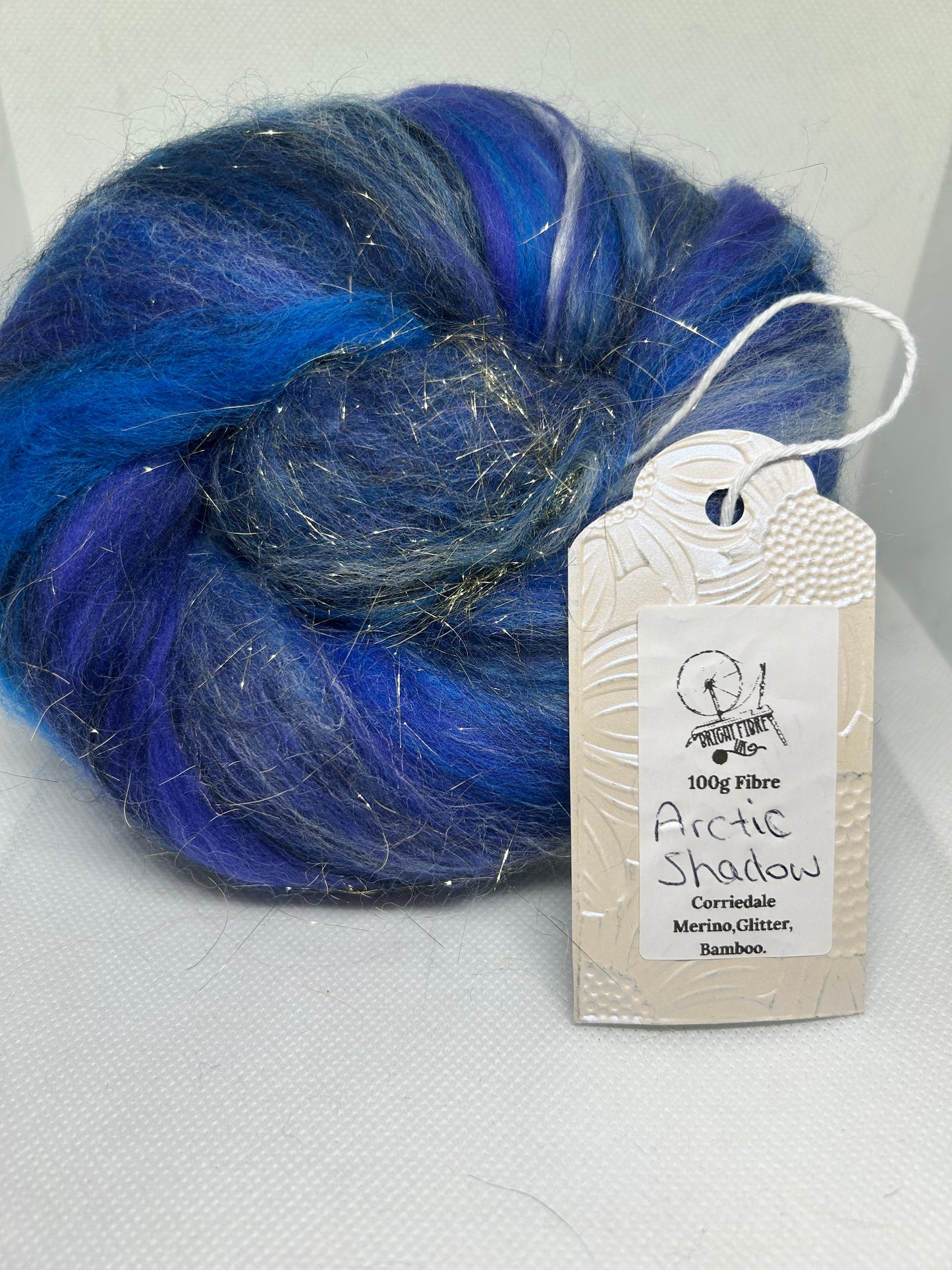 Arctic Shadow 100g Fibre Batt