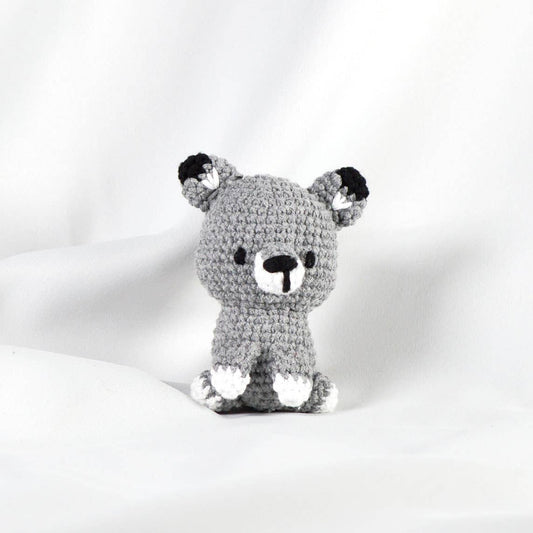 Knitty Critters - Pouch Pals 3 - Misty The Wolf