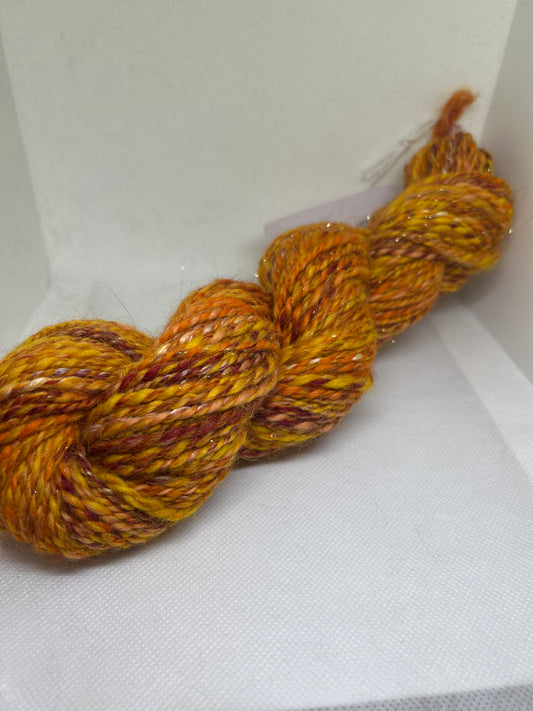 Sunset 100g Hand spun Yarn