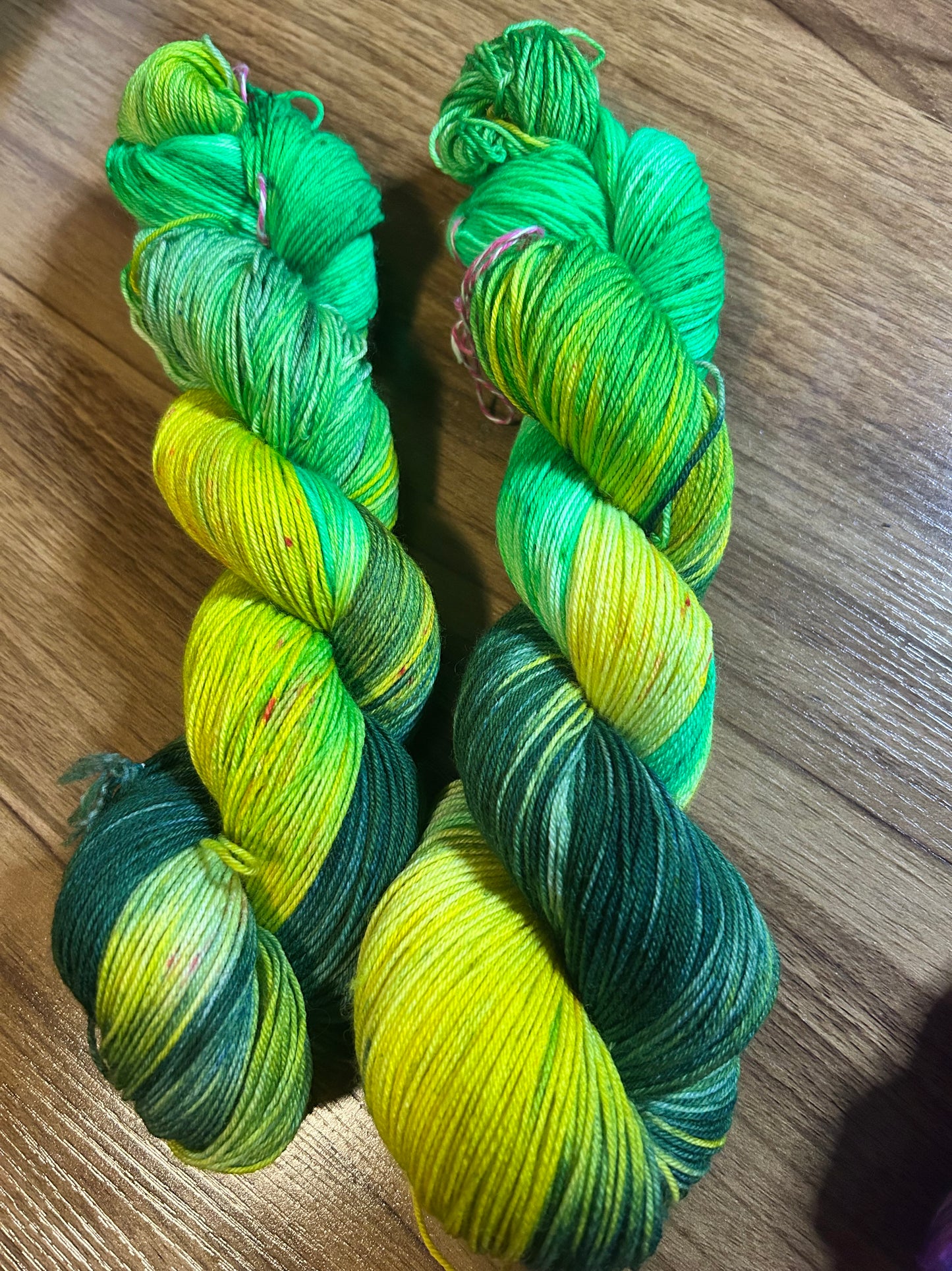 100g Superwash Merino Hand dyed Yarn