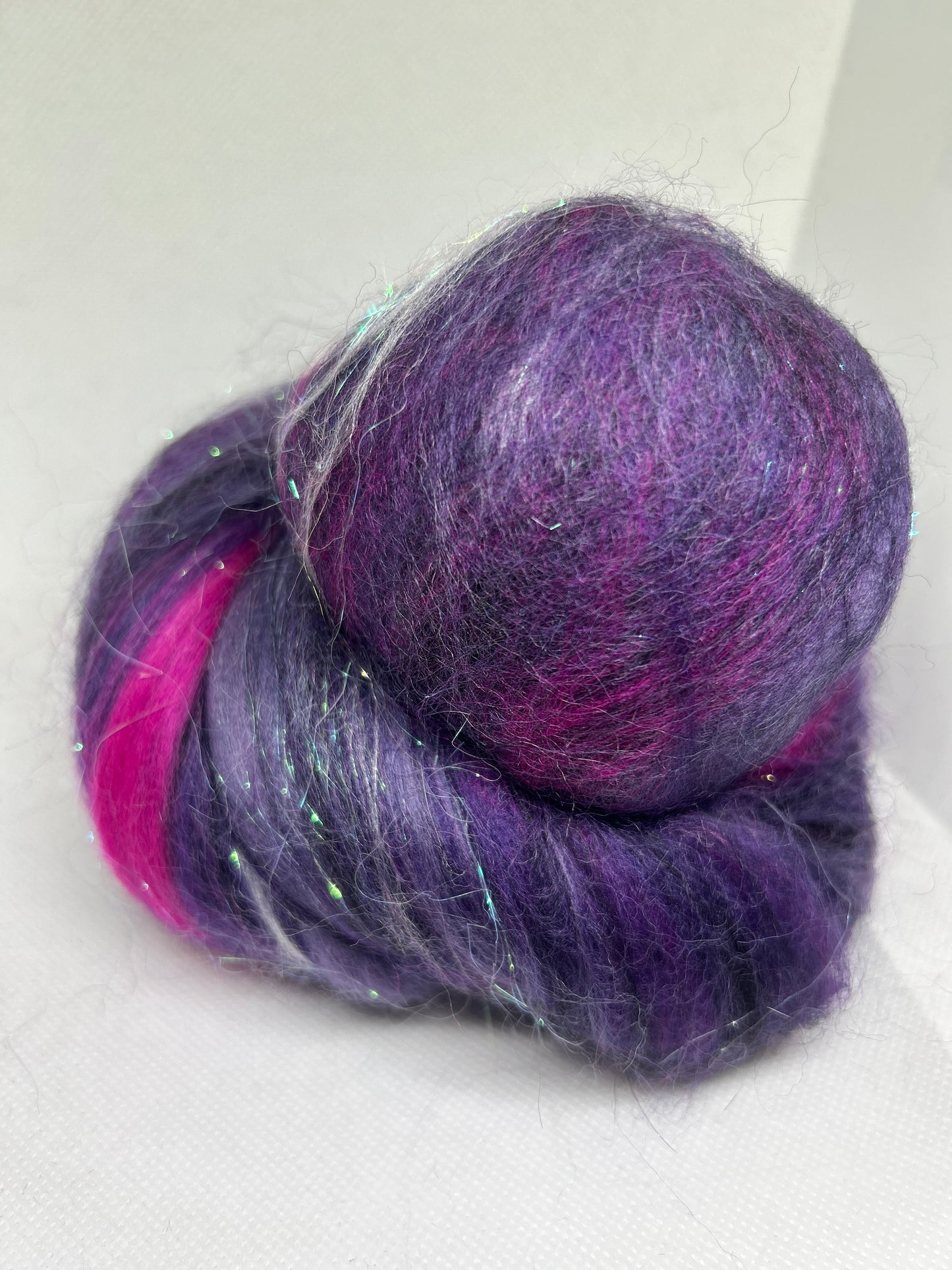 Purple Delight 100g Fibre Batt
