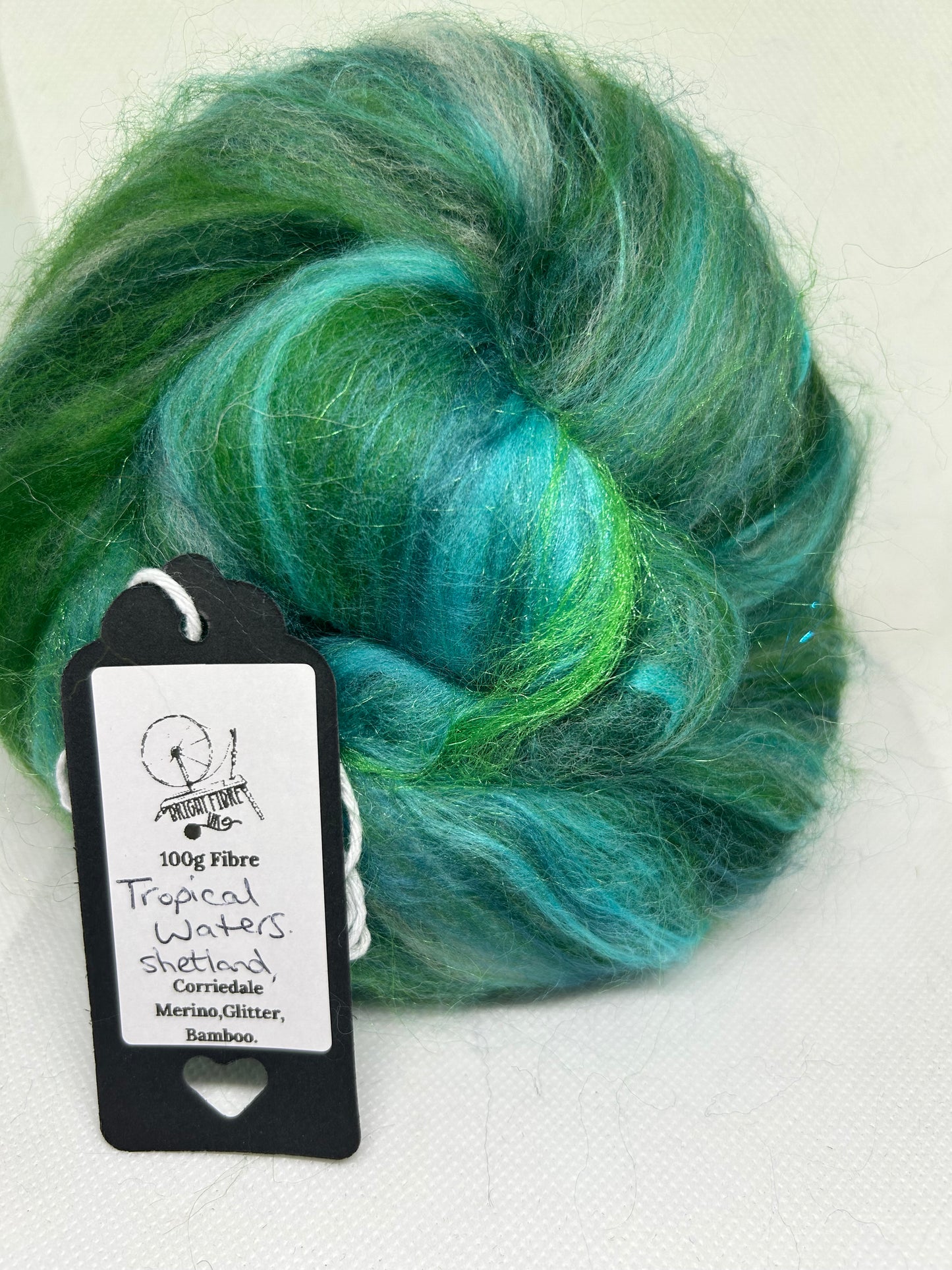 Tropical Waters 100g Fibre Batt