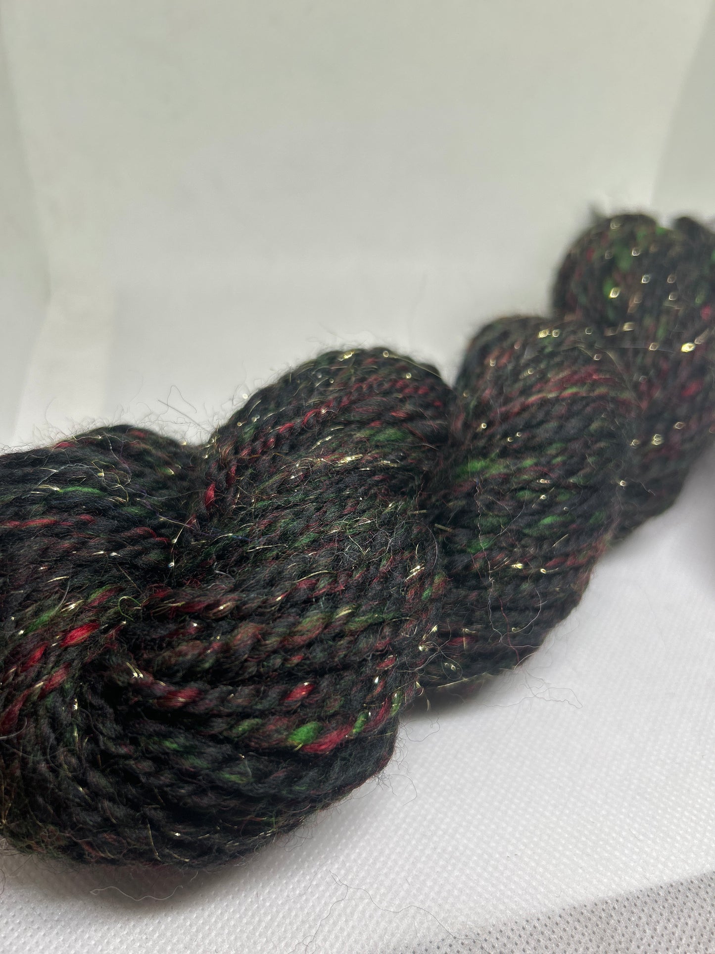 Black stallion 100g Handspun Art Yarn