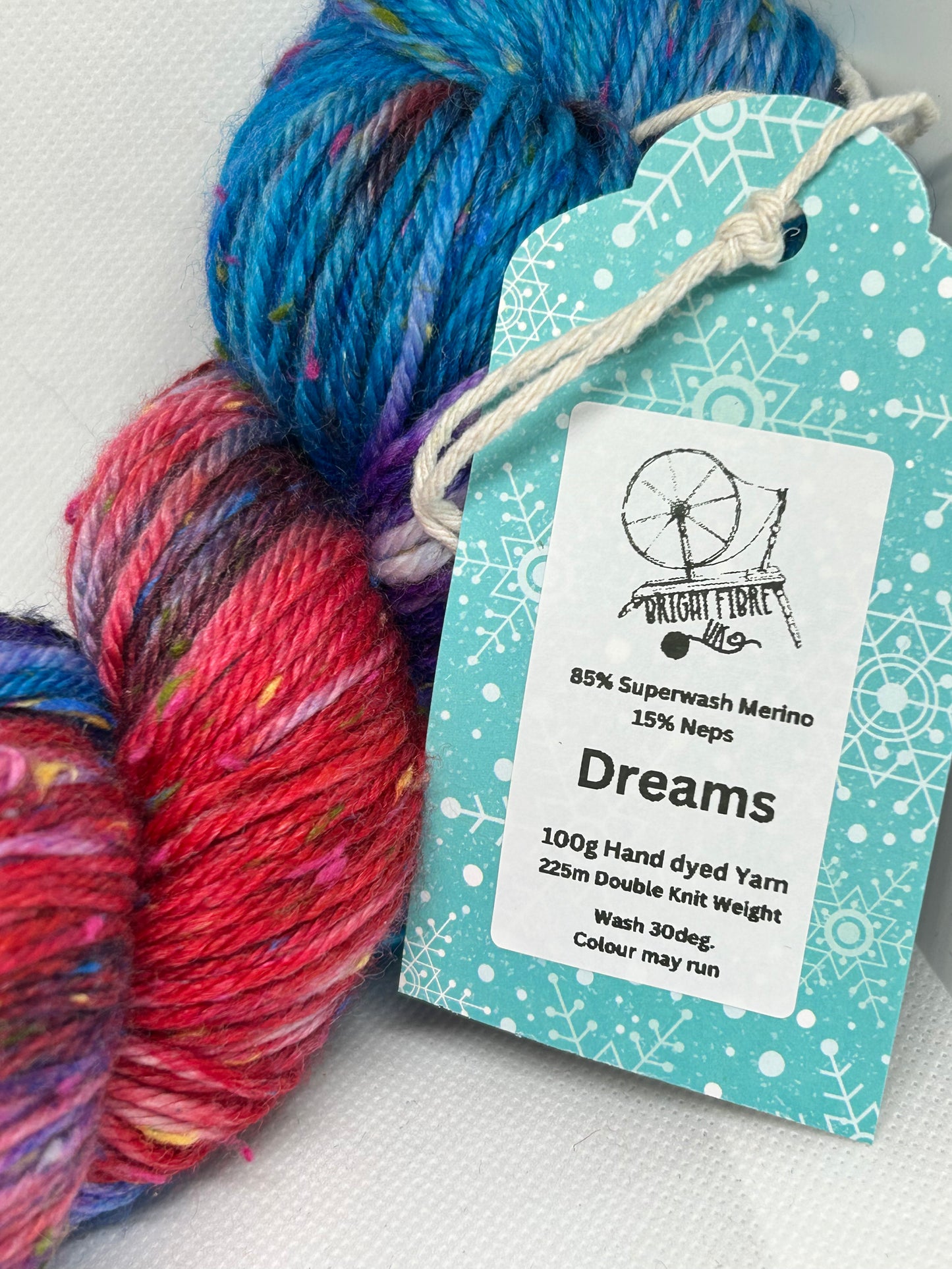 100g DK Dreams Hand dyed Yarn