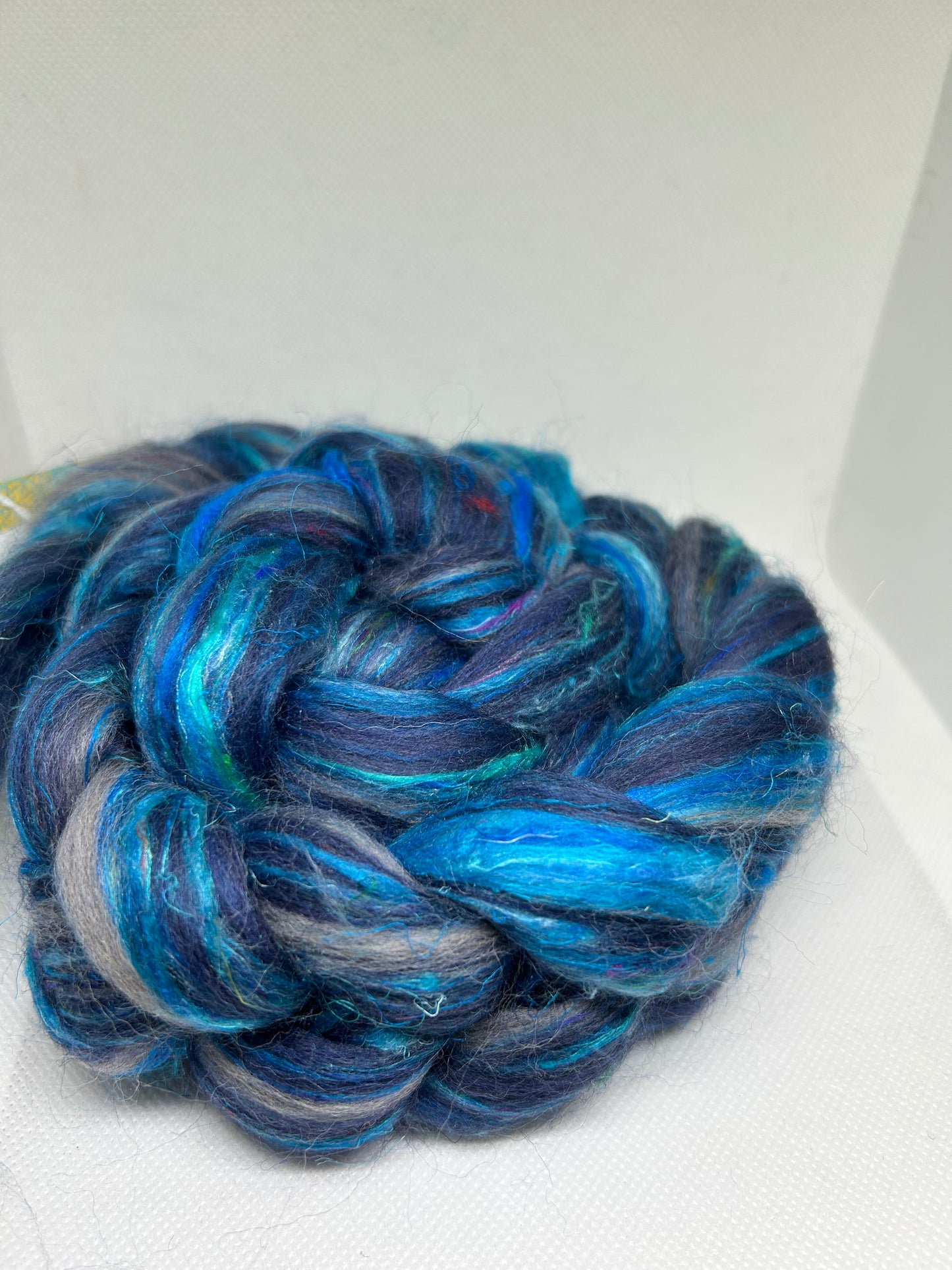 100g Blue Moscow Fibre Roving