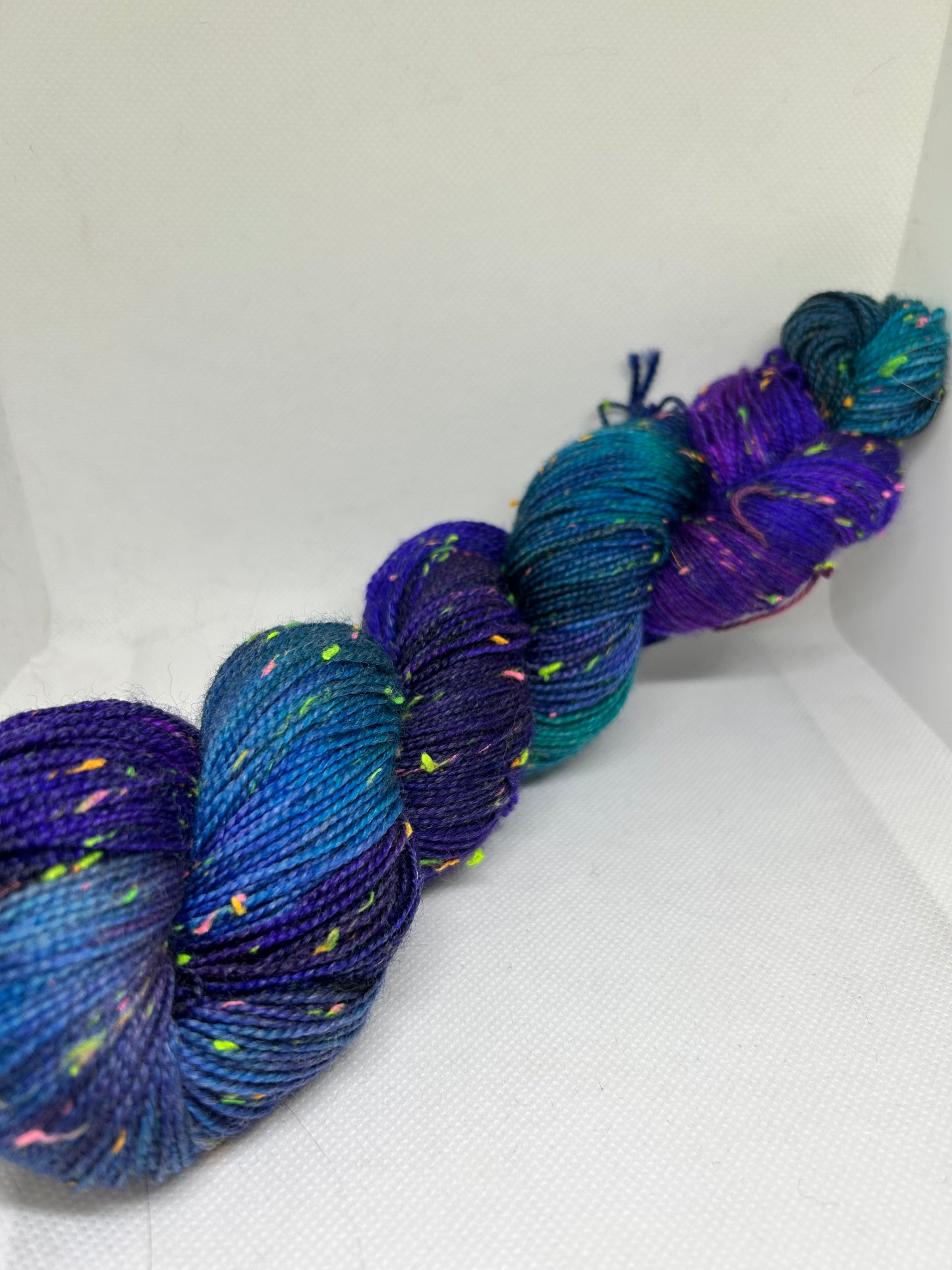 100g Dark Knight Hand dyed Yarn