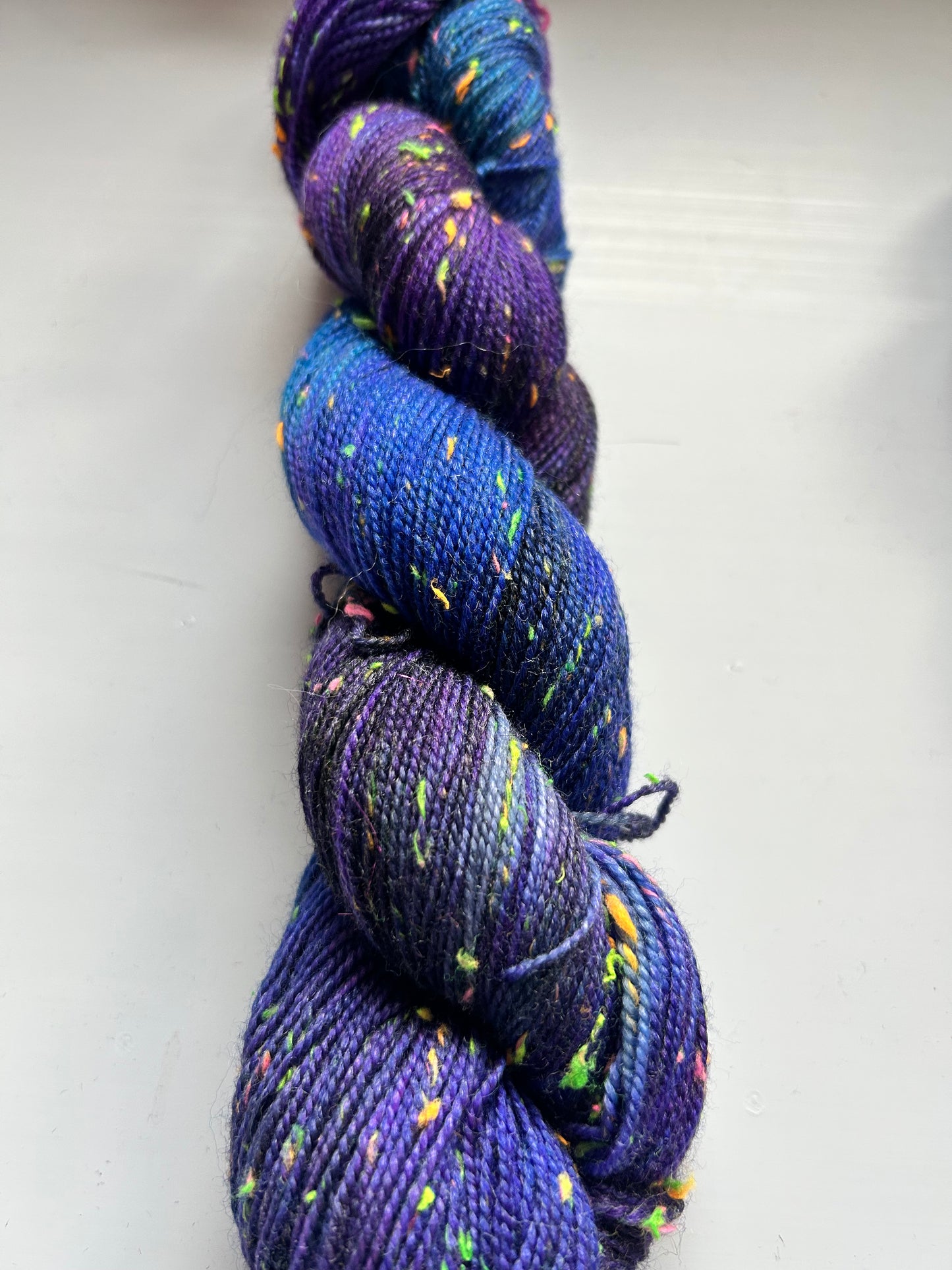 100g Dark Knight Hand dyed Yarn