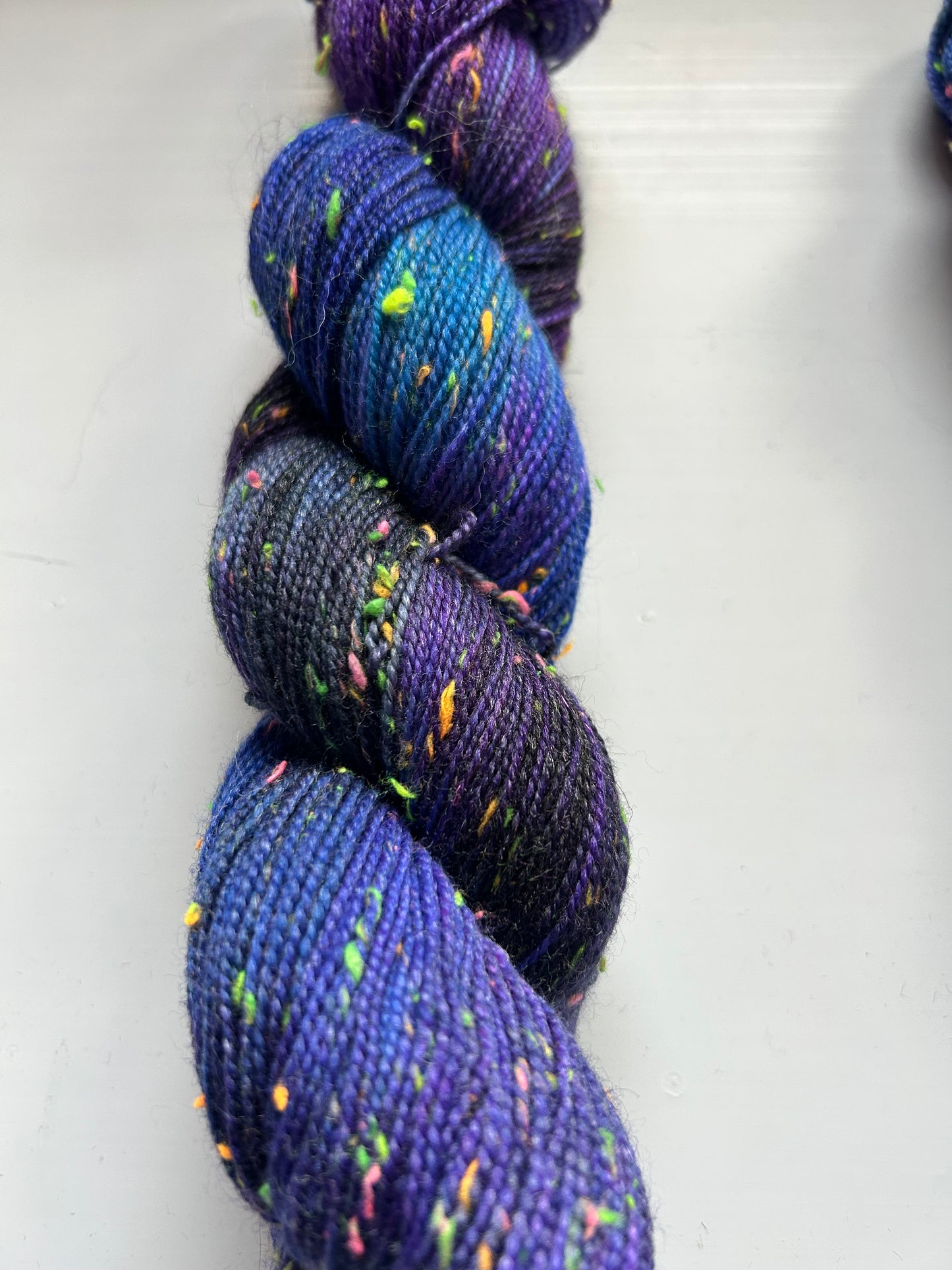 100g Dark Knight Hand dyed Yarn