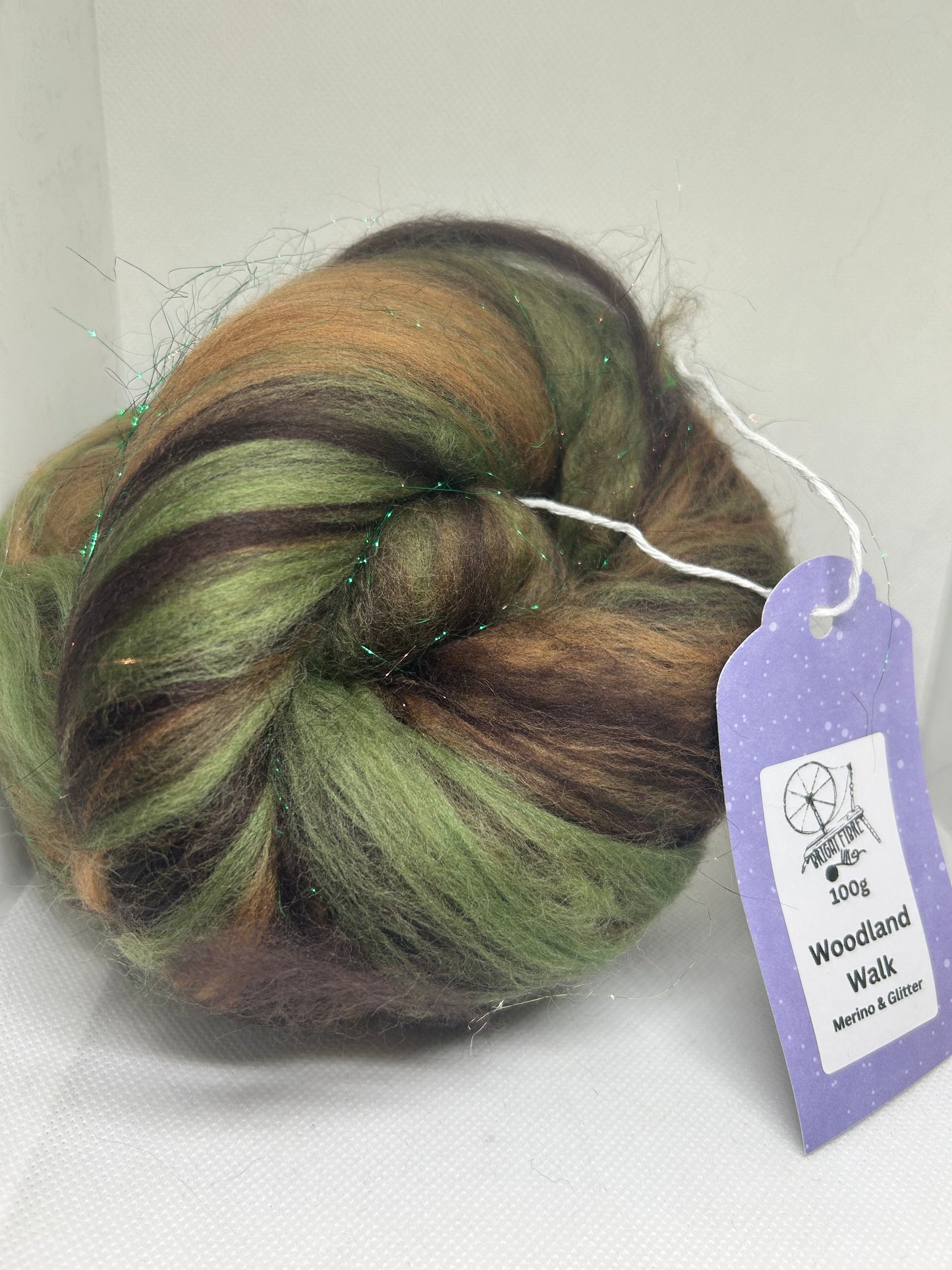 Woodland Walk 100g Fibre Batt