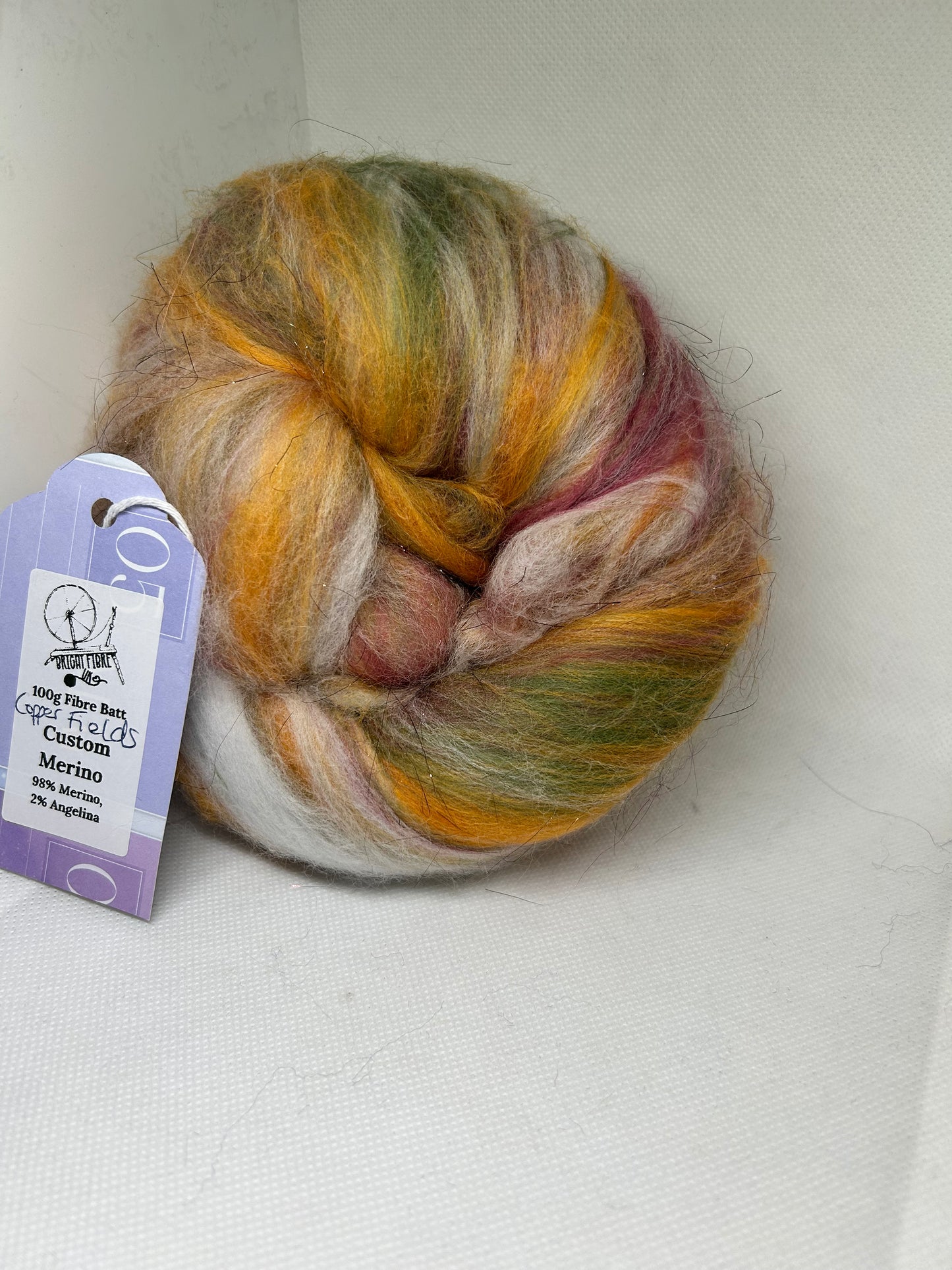 Copper Fields 100g Fibre Batt