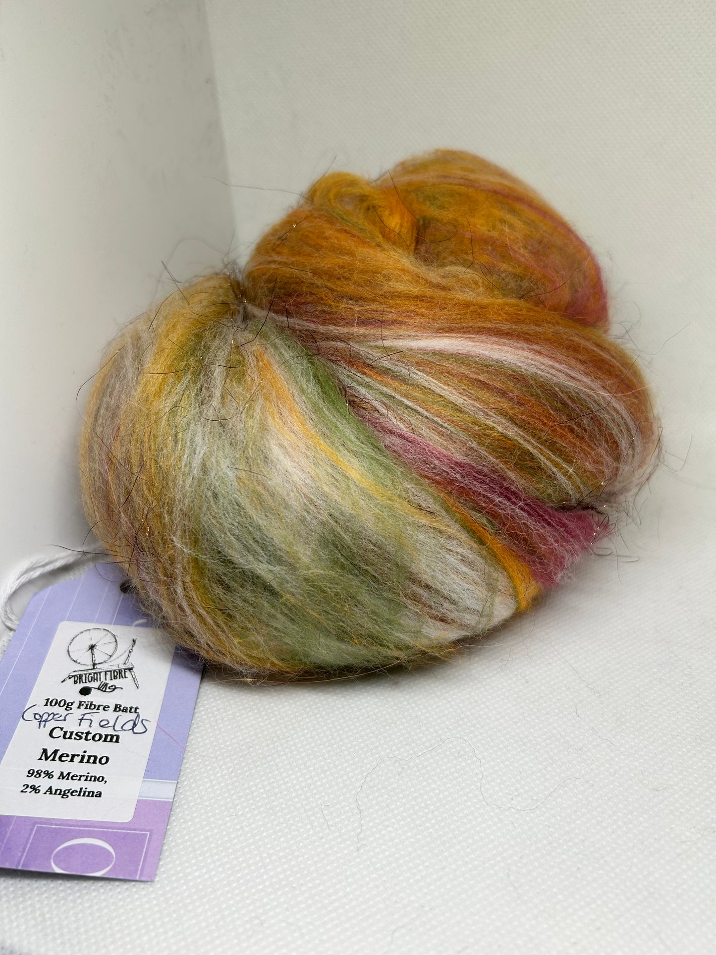 Copper Fields 100g Fibre Batt