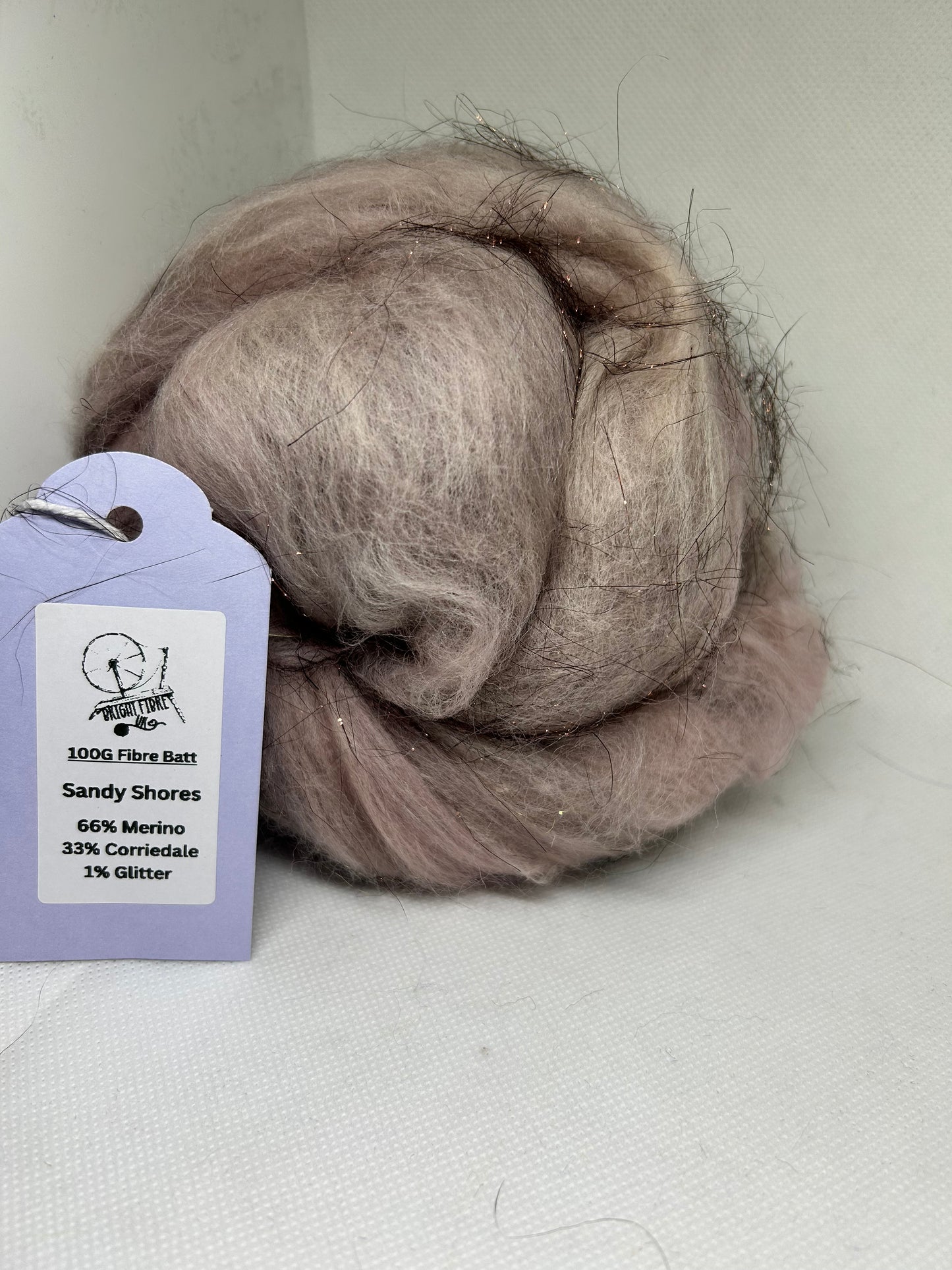 Sandy Shores 100g Fibre Batt