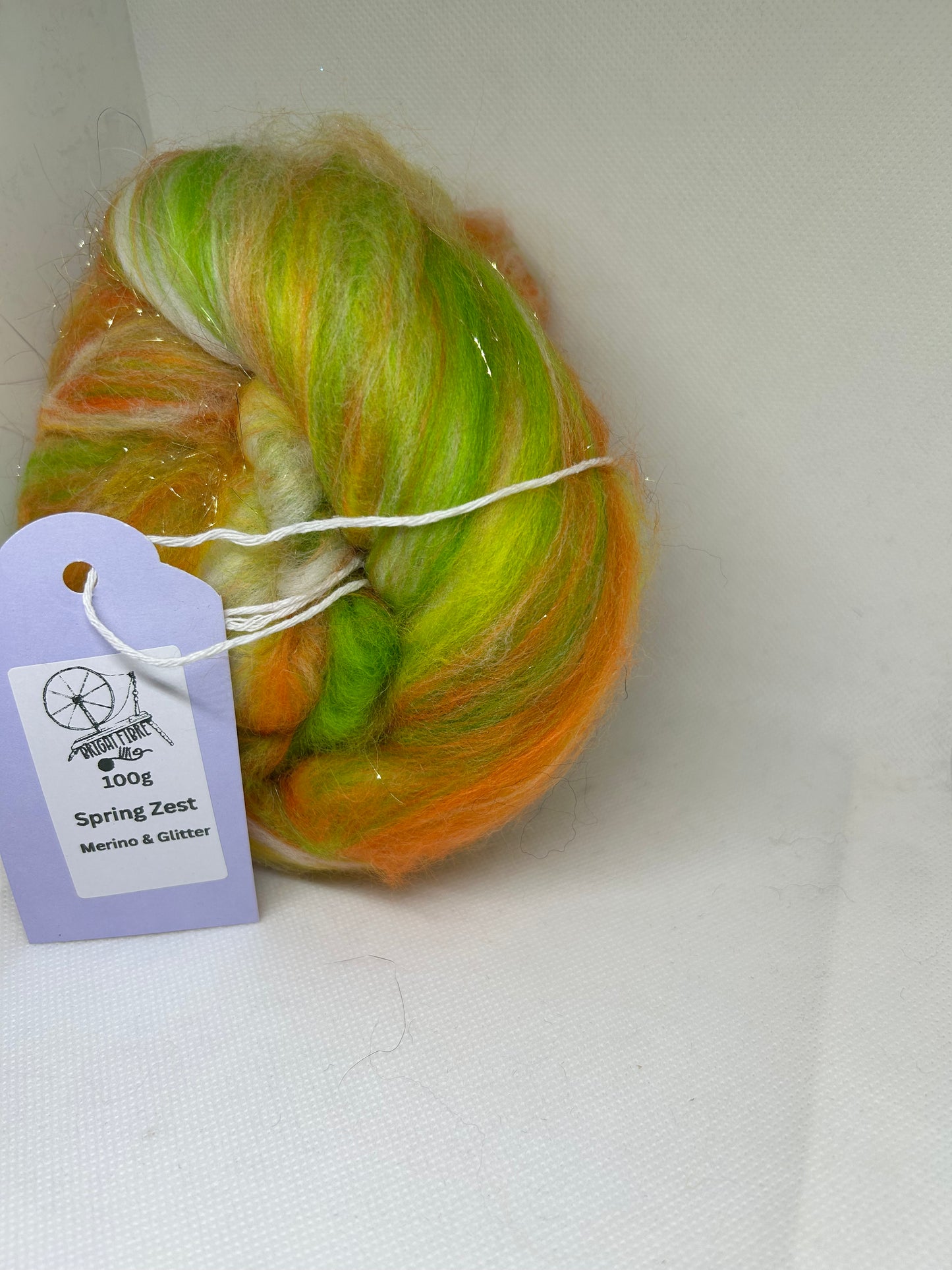 Spring Zest 100g Fibre batt