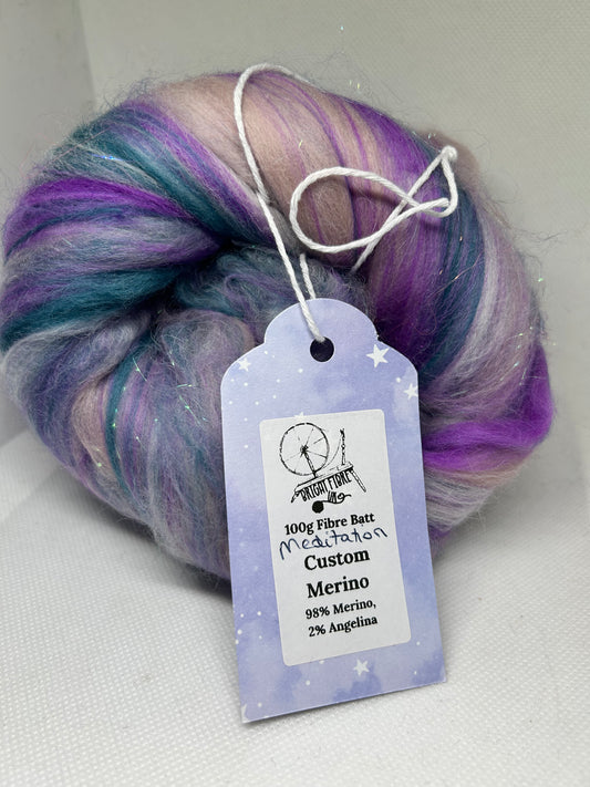 Meditation 100g Fibre Batt