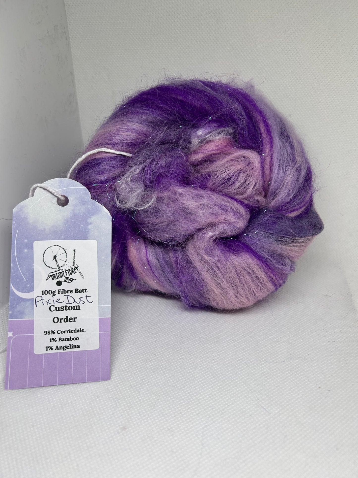 Pixie Dust 100g Fibre Batt