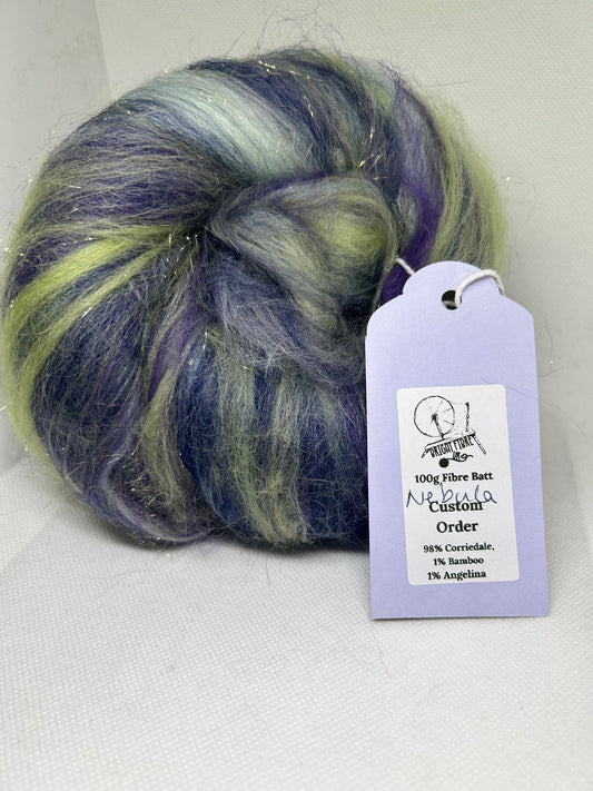 Nebula 100g Fibre Batt