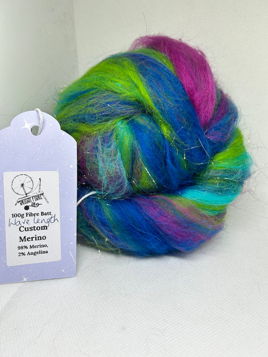 Wave Length 100g Fibre Batt