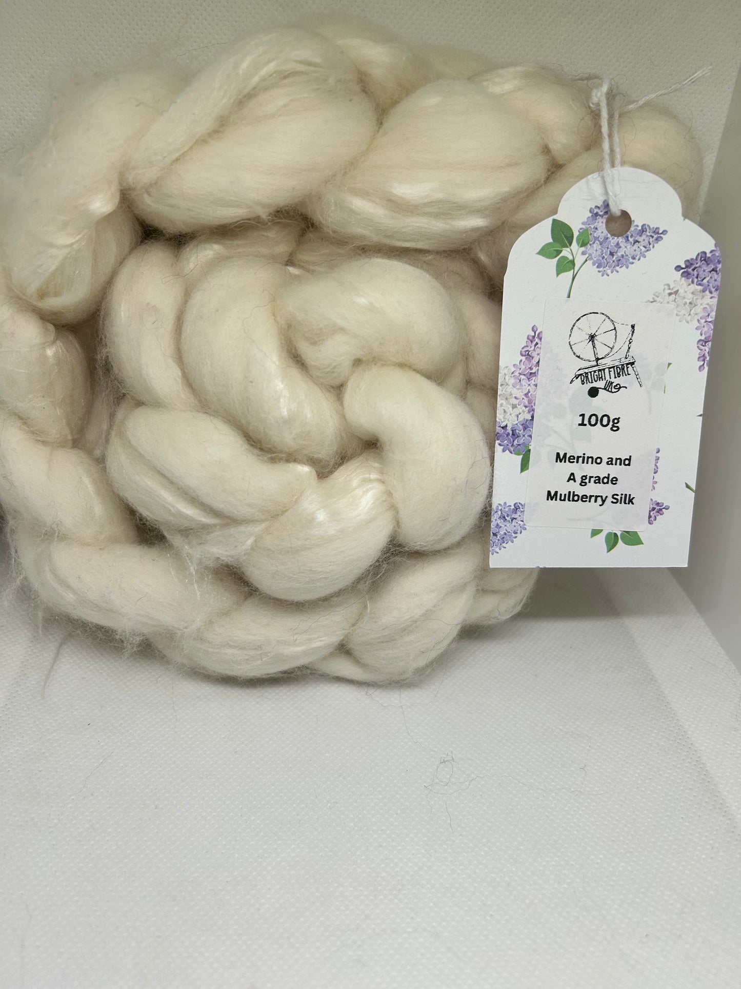 Merino & A grade Silk Roving